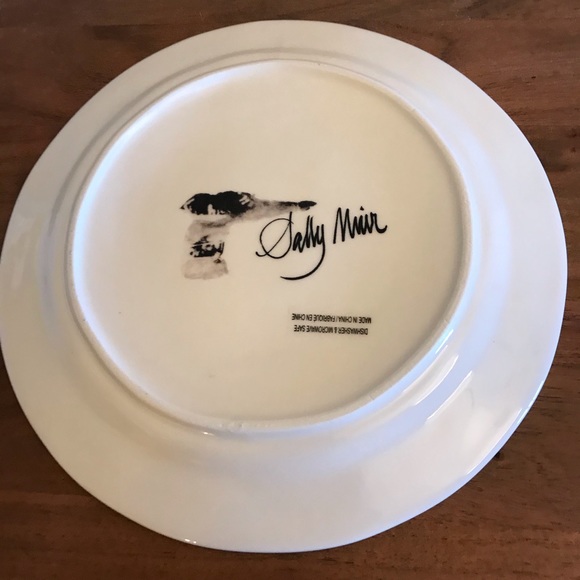 Anthropologie/SallyMuirDog-A-Day Plates - Purple - Picture 8 of 14